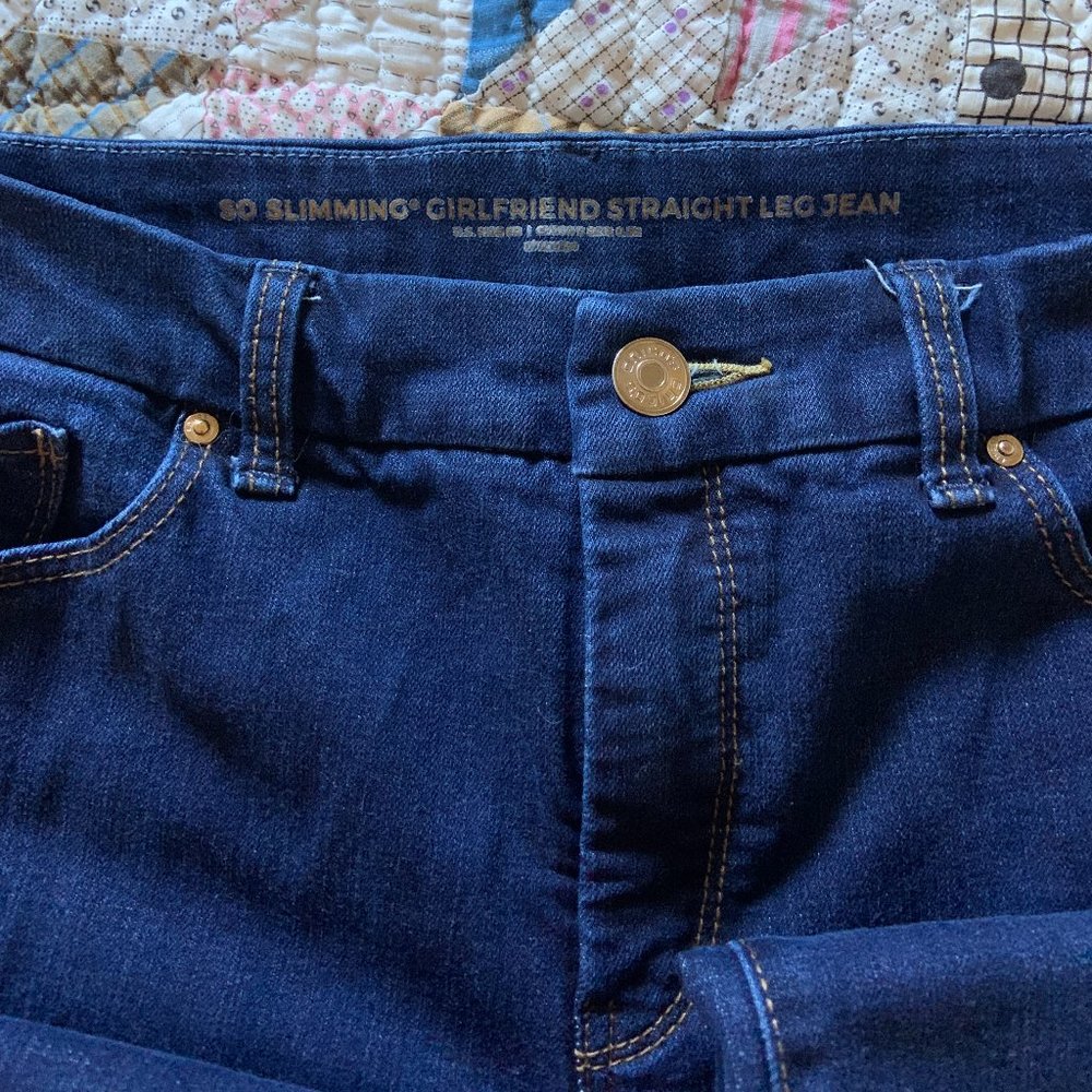 Chicos So Slimming Girlfriend Straight Jeans